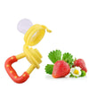 Fruit feeder silicone teether easy open and fill perfect for weaning