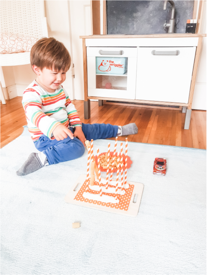 Toddler cognitive development play idea visual processing