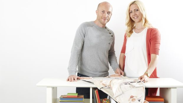 Creators of The Wriggler portable changing mat