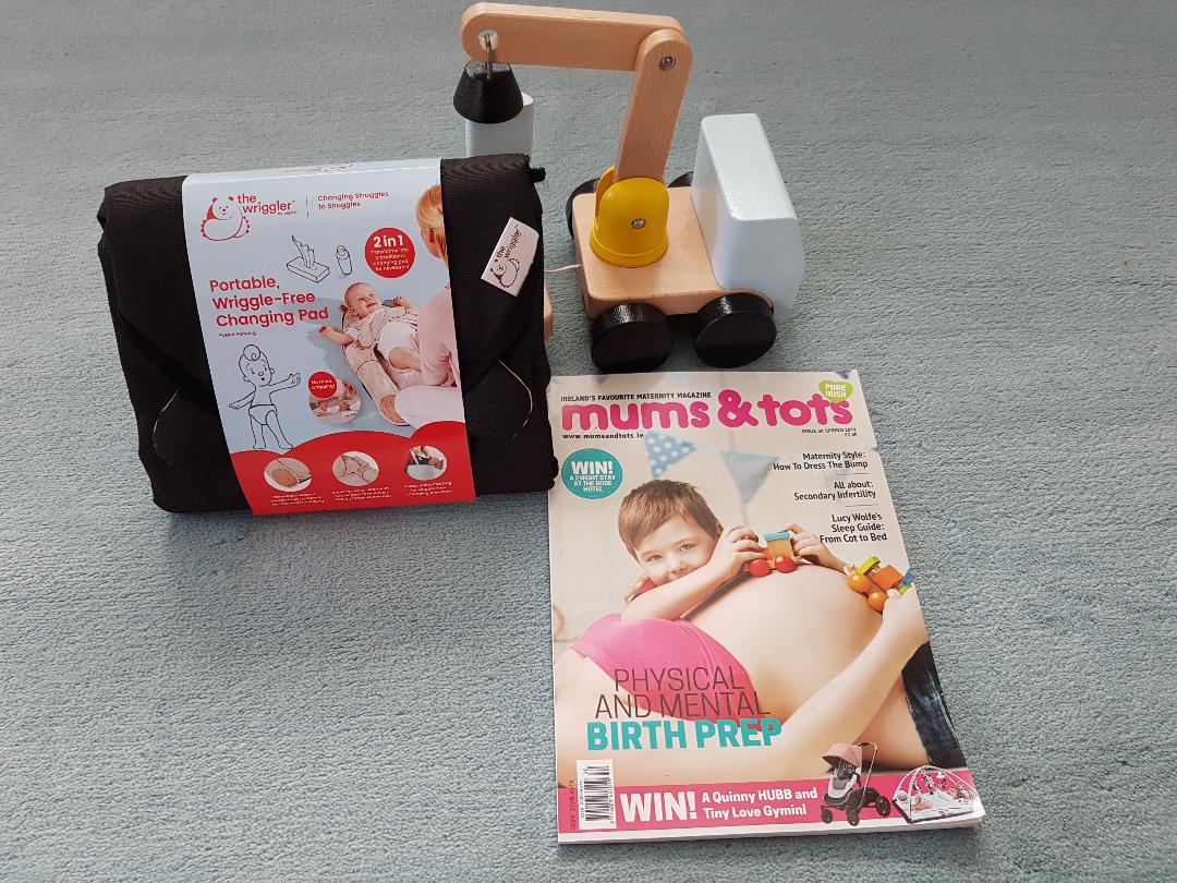The Wriggler changing mat magazine feature