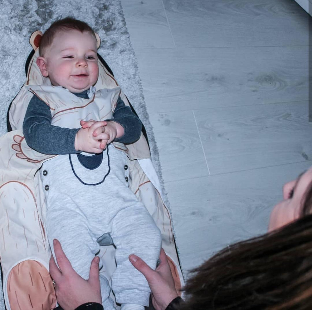 The Wriggler changing mat review for baby and toddler nappy changes