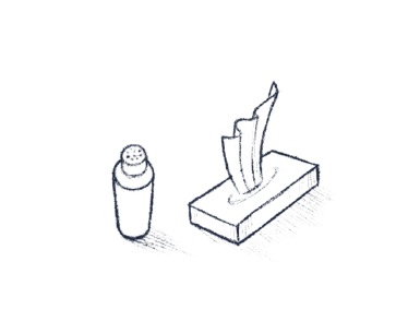 The Wriggler changing pad has wipable materials making it an easy to clean changing pad