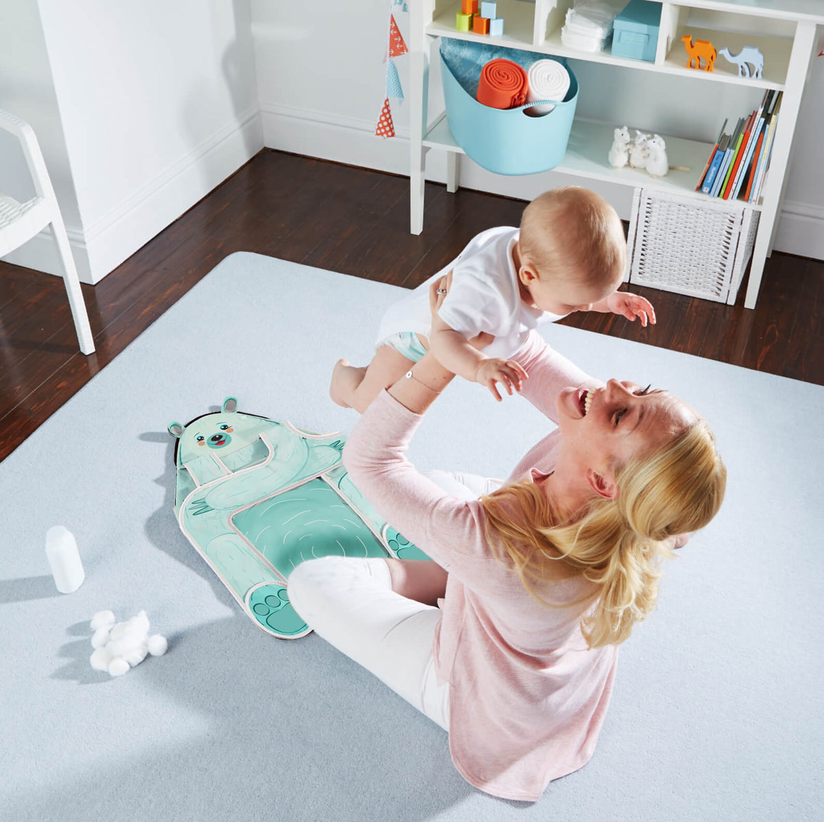 The Wriggler™ - Anti-Roll Changing Mat